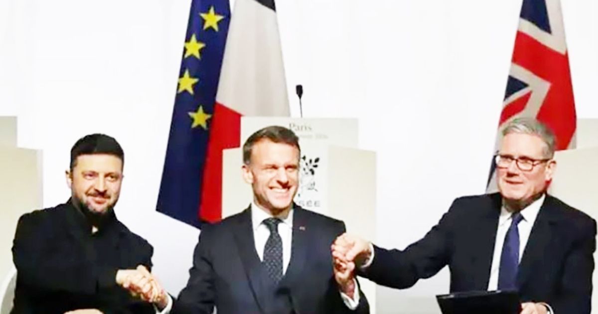 ফ্রান্স ও ব্রিটেনের পক্ষ থেকে ইউক্রেনের নিরাপত্তার জন্য সেনা পাঠানোর ঘোষণা
