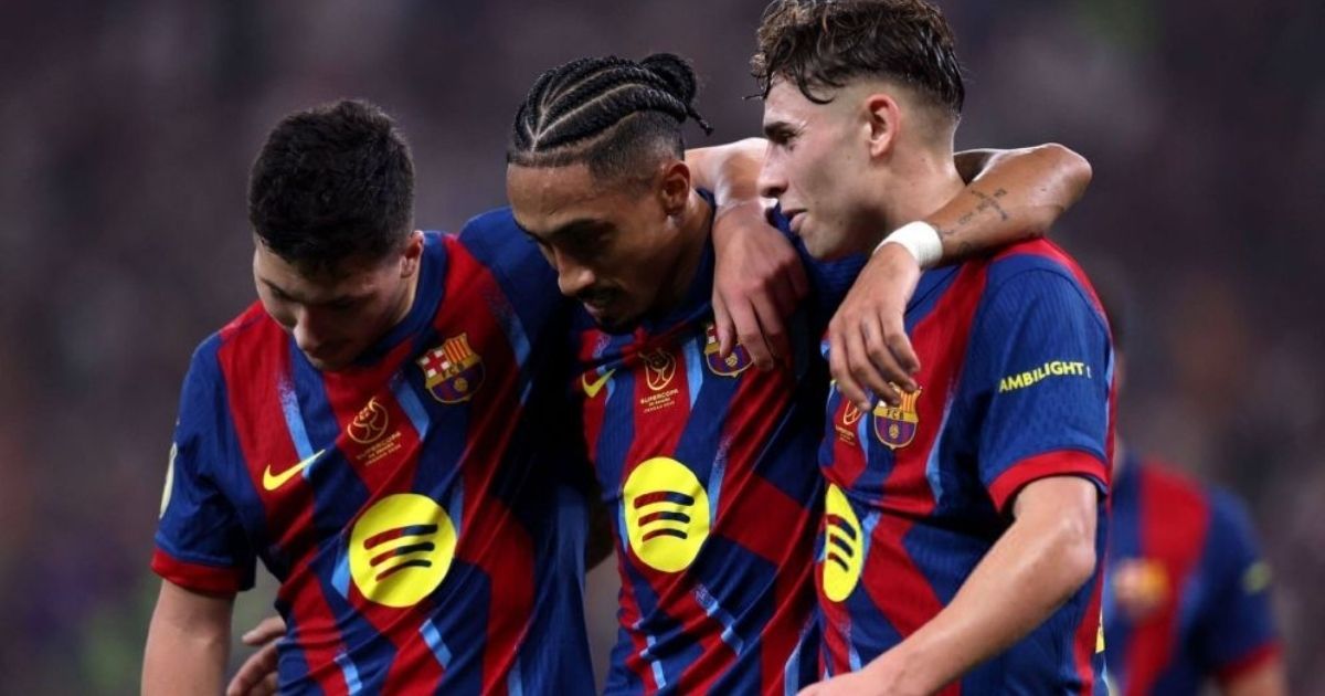 বিলবাওকে ৫-০ গোলে হারিয়ে স্প্যানিশ সুপার কাপের ফাইনালে বার্সেলোনা