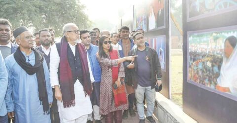 জিয়া উদ্যানে খালেদা জিয়ার সংগ্রামী জীবন নিয়ে আলোকচিত্র প্রদর্শনী