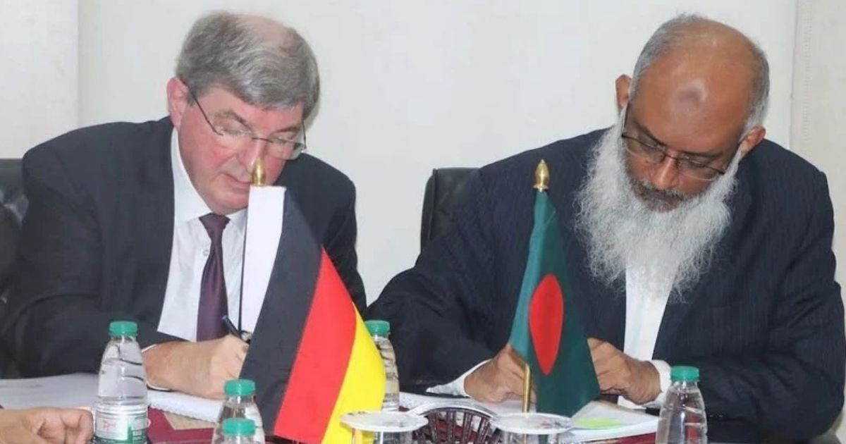 বাংলাদেশ-জার্মানির ২১.৭৭ মিলিয়ন ইউরোর অনুদান চুক্তি স্বাক্ষর