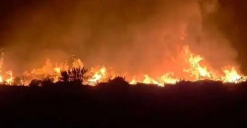 মাতাারবাড়ি বিদ্যুৎকেন্দ্রের অগ্নিকা- নিয়ন্ত্রণে ৯ ঘণ্টার চেষ্ঠা