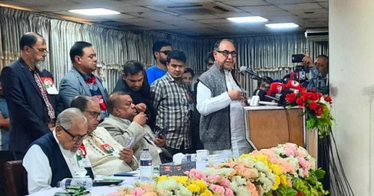 আলোচনা সভায় মির্জা আব্বাসের কঠোর বার্তা: দেশের স্বাধীনতা রক্ষায় অঙ্গীকার