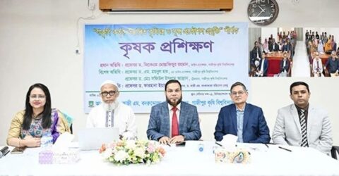গাজীপুরে আধুনিক কৃষিযন্ত্রের ব্যবহার ও প্রশিক্ষণ অনুষ্ঠিত