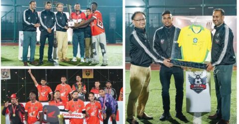 হোন্ডা ফুটসাল লিগ সিজন-২ এর জমজমাট আসর: নওগাঁর সরদার কিংস চ্যাম্পিয়ন