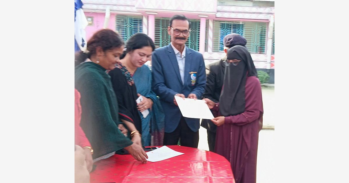 নেত্রকোনায় যুব মহিলাদের প্রশিক্ষণ ও সনদপত্র বিতরণ অনুষ্ঠান