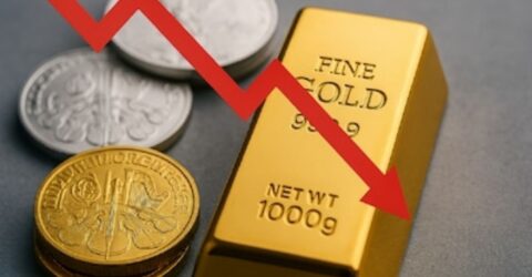 স্বর্ণের বাজারে বড় ধস: দুই দিনে ভরিতে ৩০ হাজার টাকার বেশি কমলো মূল্য