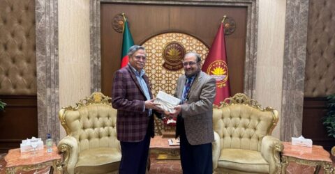 রাষ্ট্রপতি মো. সাহাবুদ্দিনের সঙ্গে আমান আযমীর সৌজন্য সাক্ষাৎ