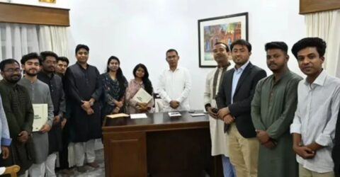 তারেক রহমানের সঙ্গে জাকসু ও গকসু ভিপির সাক্ষাৎ