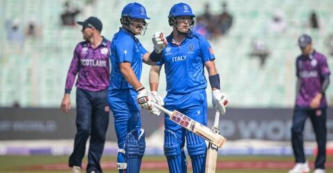 তিটোয়েন্টি বিশ্বকাপে ইতালির অভিষেক ম্লান: স্কটল্যান্ডের বিশাল জয়ে চাপা পড়ল ইতালির আশা