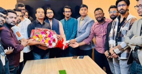 নতুন নেতাকর্মীরা ছাত্রদলে যোগ দিলেন গুলশানে এক অনুষ্ঠানে