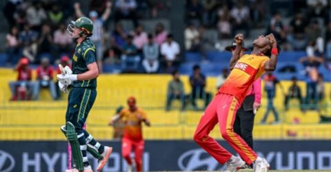 বিশ্বকাপে বড় অঘটন: অস্ট্রেলিয়াকে হারিয়ে জিম্বাবুয়ে জয় অবিশ্বাস্যলীলায়