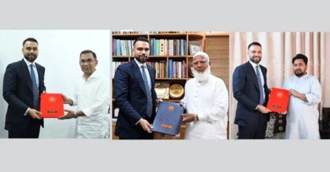 গণতান্ত্রিক উত্তরণ ও নির্বাচনী সাফল্যে তিন শীর্ষ নেতাকে প্রধান উপদেষ্টা থেকে অভিনন্দন বার্তা