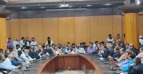 বিএনপি বিজয়ের পর ড্যাব নেতৃবৃন্দের বিএমইউতে মতবিনিময় ও শুভেচ্ছা বিনিময়