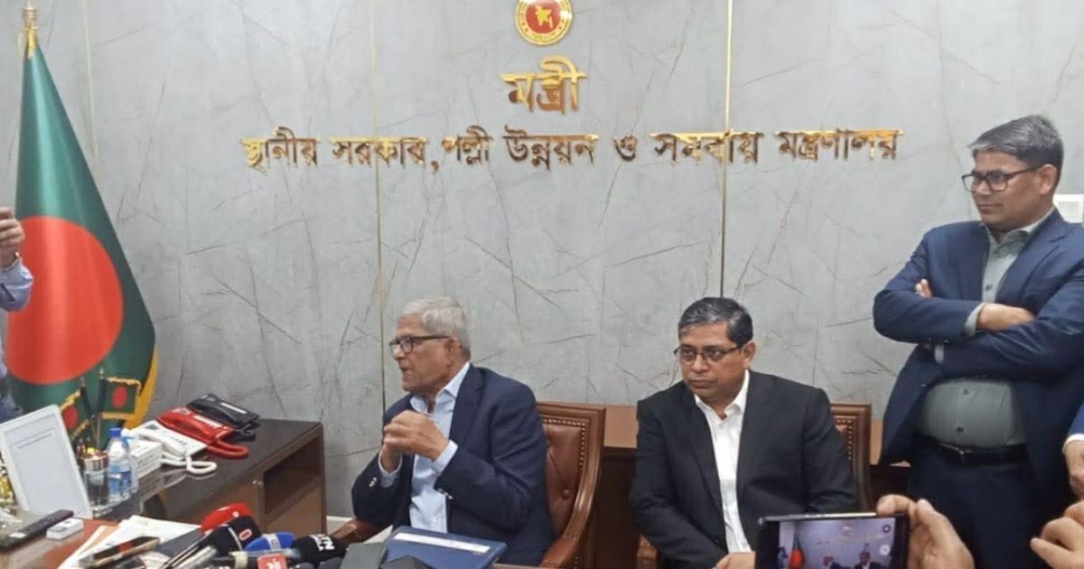 স্থানীয় সরকার নির্বাচন দ্রুত দেওয়া হবে: মির্জা ফখরুল