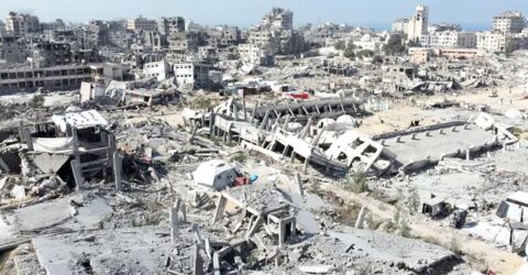 গাজায় ৩৫০ একরের সামরিক ঘাঁটি গড়ার পরিকল্পনা সামনে আনা হলো