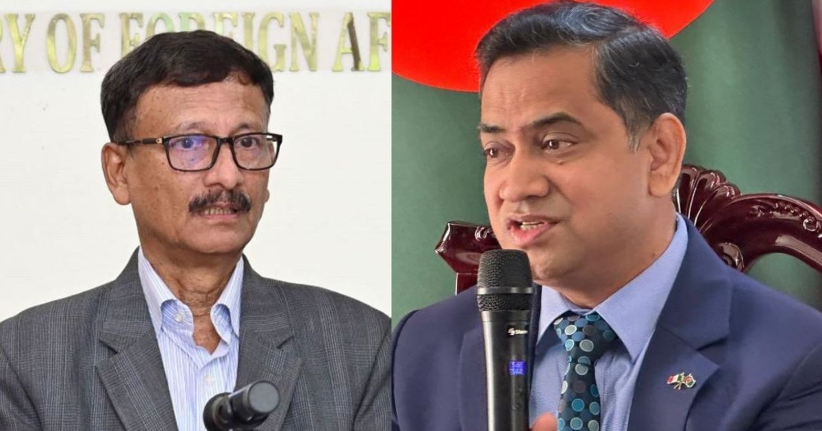 রাষ্ট্রদূত মুশফিকের বিরুদ্ধে পররাষ্ট্র উপদেষ্টার অভিযোগ