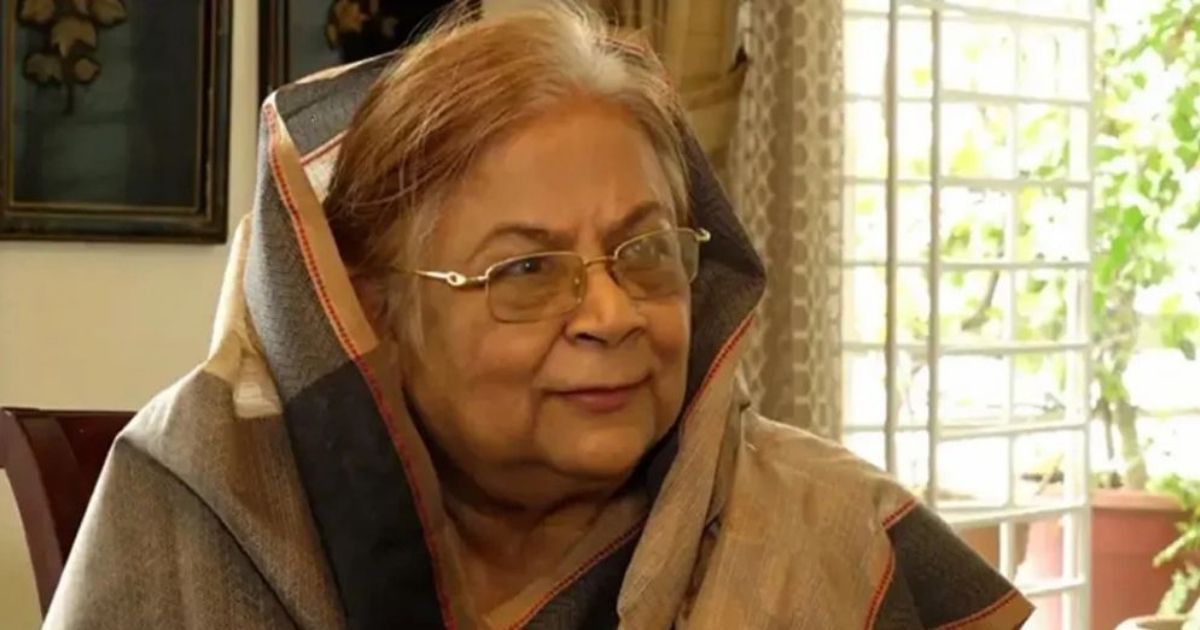 সাংবাদিক সেলিমা রহমান সিসিইউতে চিকিৎসাধীন