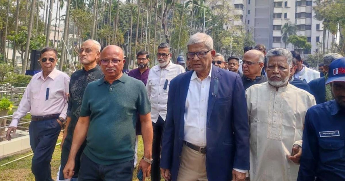 জঘন্য হত্যাকাণ্ডের জন্য দায়ীদের শাস্তির ব্যবস্থা নেওয়া হবে: মির্জা ফখরুল