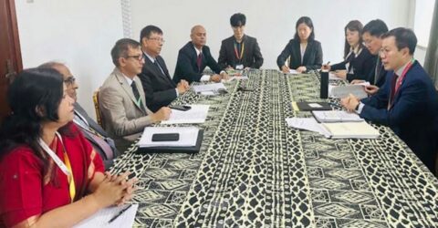 বাংলাদেশ-দক্ষিণ কোরিয়া বাণিজ্য সহযোগিতা জোরদার করতে দ্বিপাক্ষিক বৈঠক