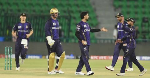 কোয়েটা গ্ল্যাডিয়েটর্সের প্রথম জয়, হায়দরাবাদে আবরারের ঘূর্ণিতে কুপোকাত