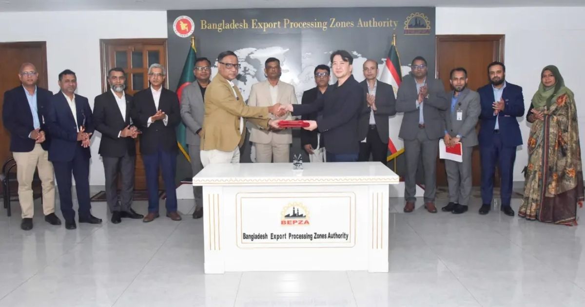 দক্ষিণ কোরীয় কোম্পানির সঙ্গে ২৪ মিলিয়ন ডলারের বিনিয়োগ চুক্তি