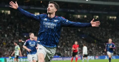 চ্যাম্পিয়ন্স লিগে নাটকীয় জয় পেল আর্সেনাল: শেষ মুহূর্তের 골ে স্পটলাইটে কপাল পুড়ল স্পোর্টিং সিপি