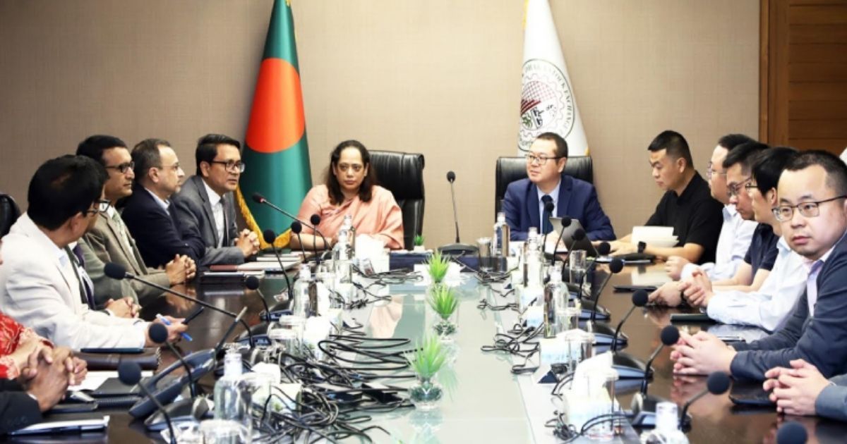 চীনা কোম্পানিগুলোর সঙ্গে ডিএসই’র বৈঠক, বিনিয়োগ বাড়ানোর আহ্বান