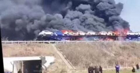 চীনের বিওয়াইডি কারখানায় ভয়াবহ অগ্নিকাণ্ড