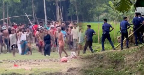 পাকুন্দিয়ায় ফুটবল সংক্রান্ত সংঘর্ষে ওসি সহ আহত ২০