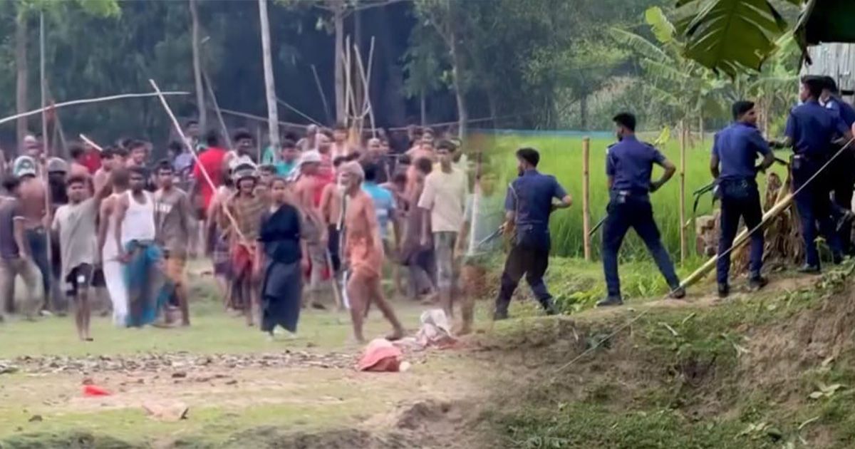 পাকুন্দিয়ায় ফুটবল সংক্রান্ত সংঘর্ষে ওসি সহ আহত ২০