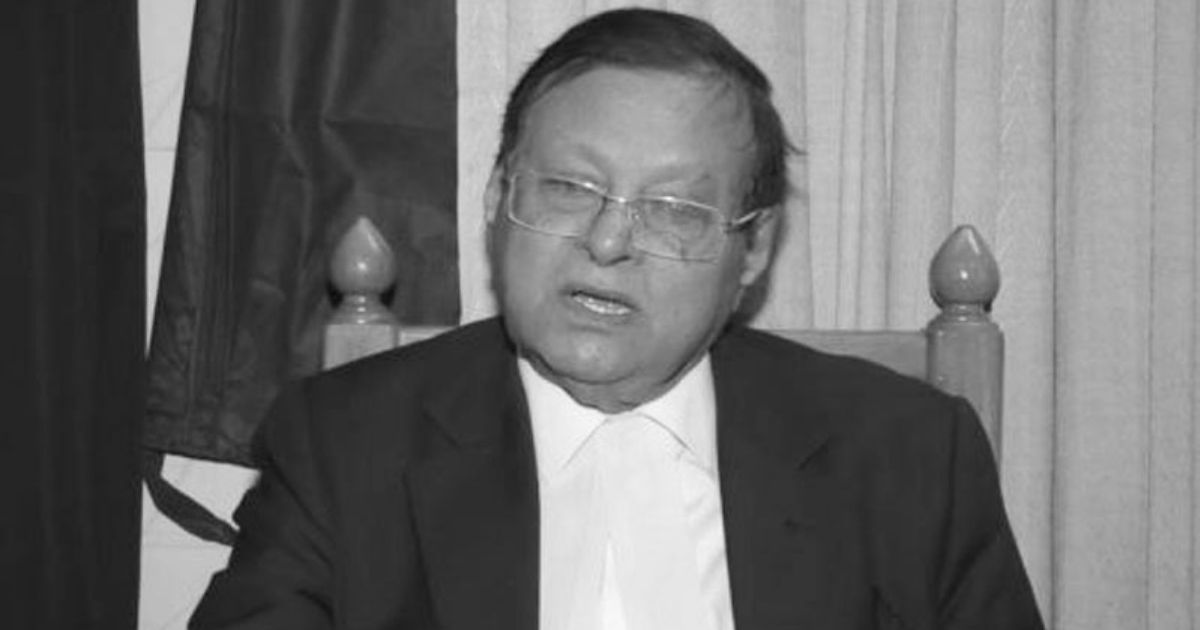 প্রয়াত সাবেক আইনমন্ত্রী ব্যারিস্টার শফিক আহমেদ