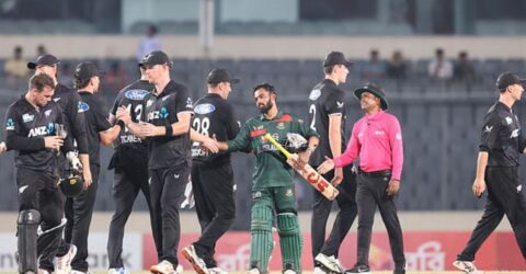 নিউজিল্যান্ডকে ৬ উইকেটে হারিয়ে সিরিজ সমতায় ফিরল বাংলাদেশ