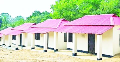 বেড়ায় আশ্রয়ণ প্রকল্পে মাদকসেবীদের আড্ডা, আতঙ্কে বাসিন্দারা