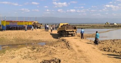 ফসল রক্ষা বাঁধ নির্মাণে অনিয়ম, ক্ষতিগ্রস্ত হাওরের জীববৈচিত্র্য