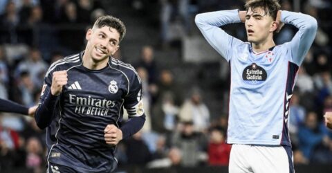 ভালভার্দের শেষ মুহূর্তের নাটকীয় গোলে রিয়ালের ঘামঝরানো জয়