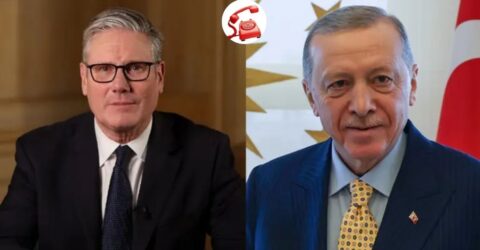 ইরান ইস্যুতে স্টারমারের সঙ্গে এরদোগানের ফোনালাপ