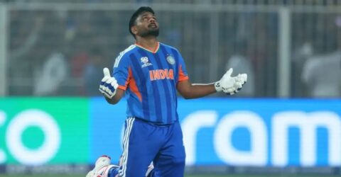 টুর্নামেন্ট সেরার মুকুট সাঞ্জু স্যামসনের মাথায়