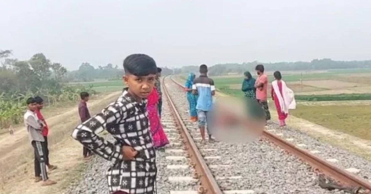 নড়াইলে ট্রেনে কাটা পড়ে কৃষক নিহত