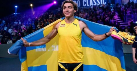 উড়ন্ত ডুপ্লান্টিস, পঞ্চমবারের মতো ভাঙলেন বিশ্ব রেকর্ড