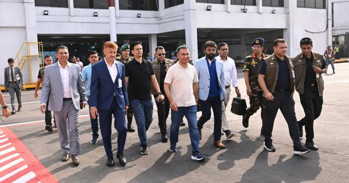 সৈয়দপুরে পৌঁছেছেন প্রধানমন্ত্রী তারেক রহমান