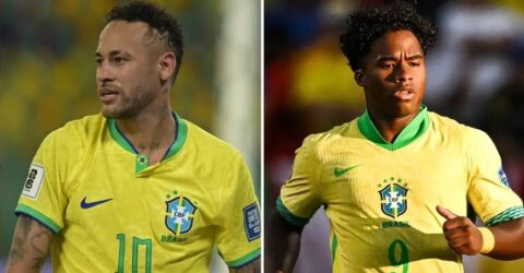 নেইমারকে ছাড়াই ব্রাজিলের স্কোয়াড ঘোষণা, ফিরলেন এন্ড্রিক