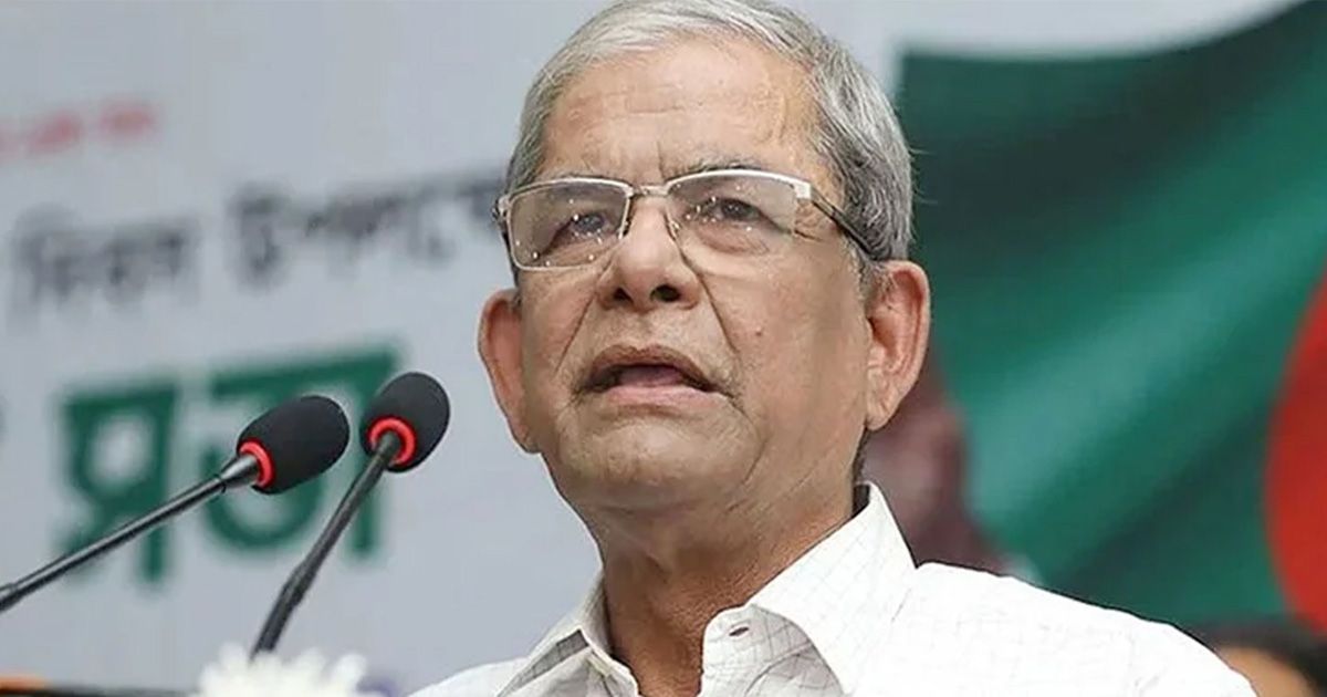 সংকট মোকাবিলায় বিএনপি সরকার সফল: মির্জা ফখরুল