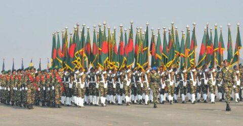 দেড় যুগ পর স্বাধীনতা দিবসে ফিরছে ঐতিহ্যবাহী সামরিক কুচকাওয়াজ