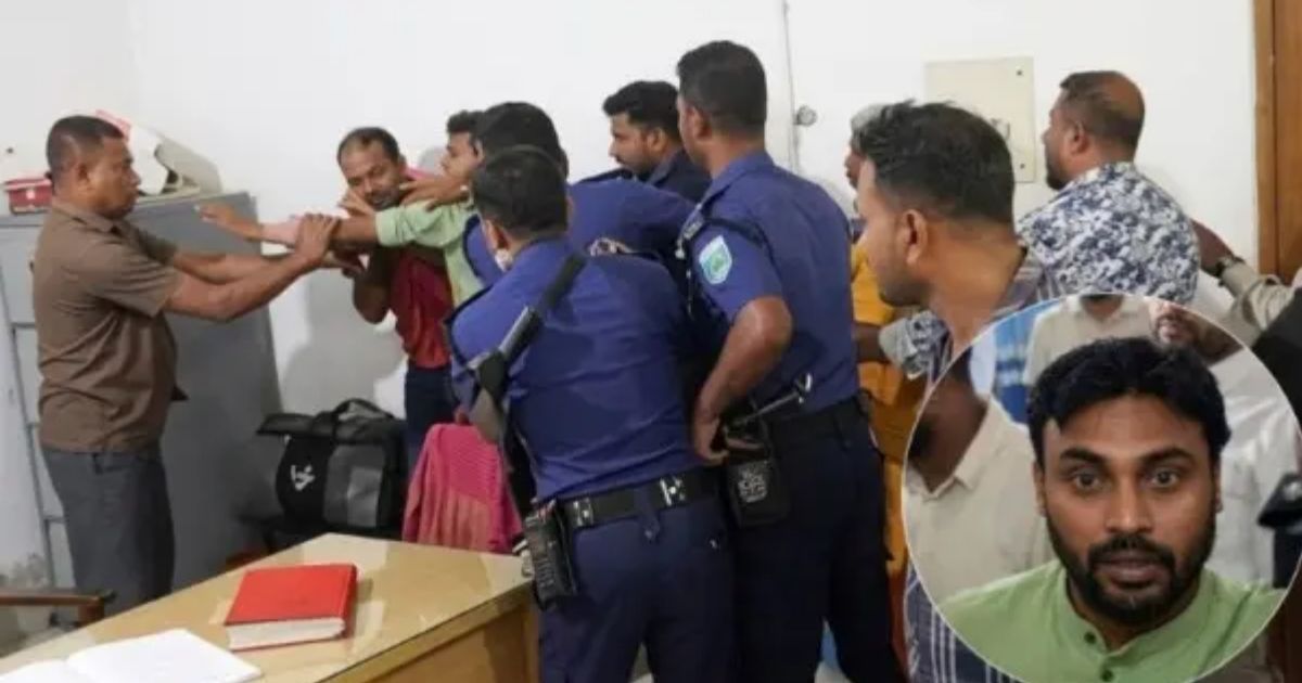 থানায় ঢুকে ওসিসহ পুলিশ সদস্যদের মারধর, ৮ জামায়াত নেতার বিরুদ্ধে মামলা