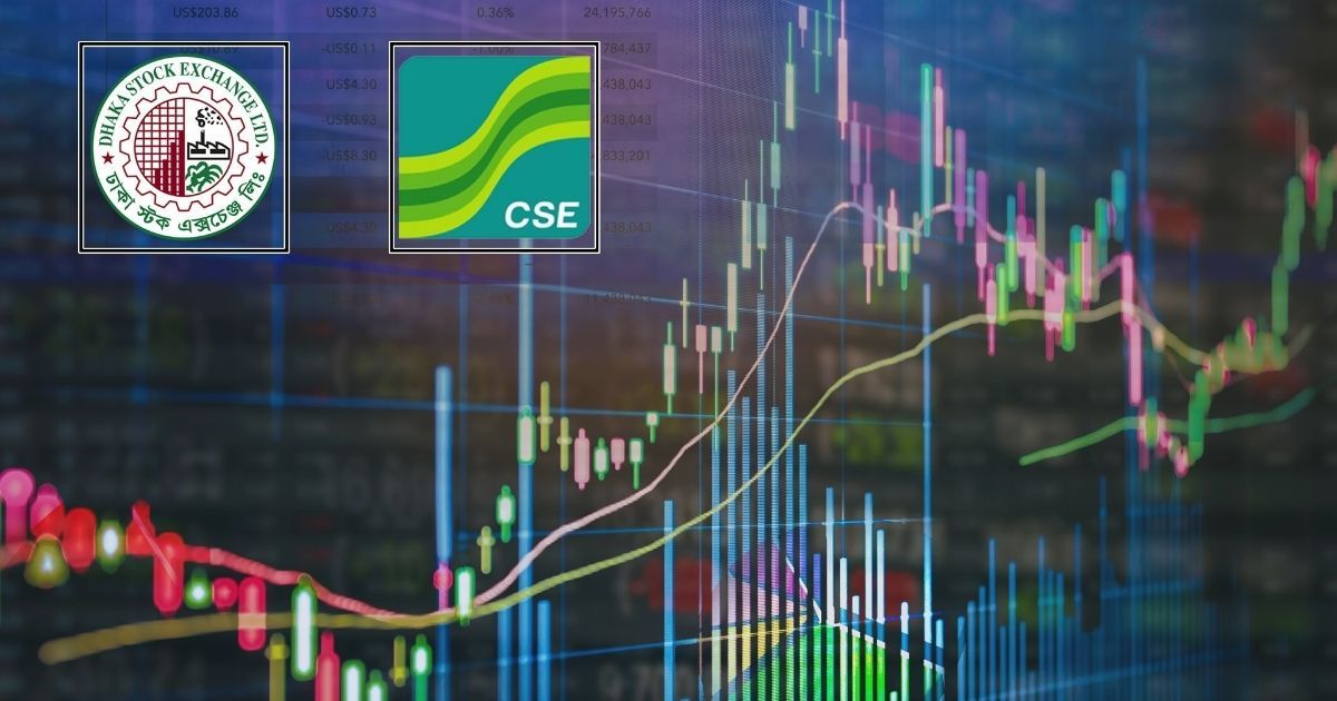 পুঁজিবাজারে সূচকে নিম্নমুখী প্রবণতা, লেনদেনে ঊর্ধ্বগতি