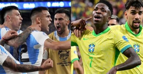 পৃথক ম্যাচে মাঠে নামছে ফুটবল পরাশক্তি ব্রাজিল ও আর্জেন্টিনা