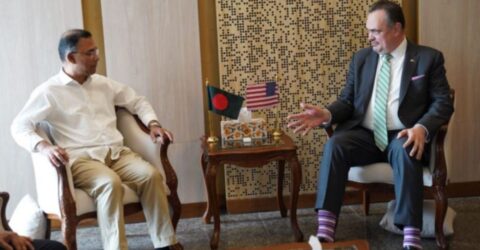 প্রধানমন্ত্রীর সঙ্গে মার্কিন রাষ্ট্রদূতের সৌজন্য সাক্ষাৎ