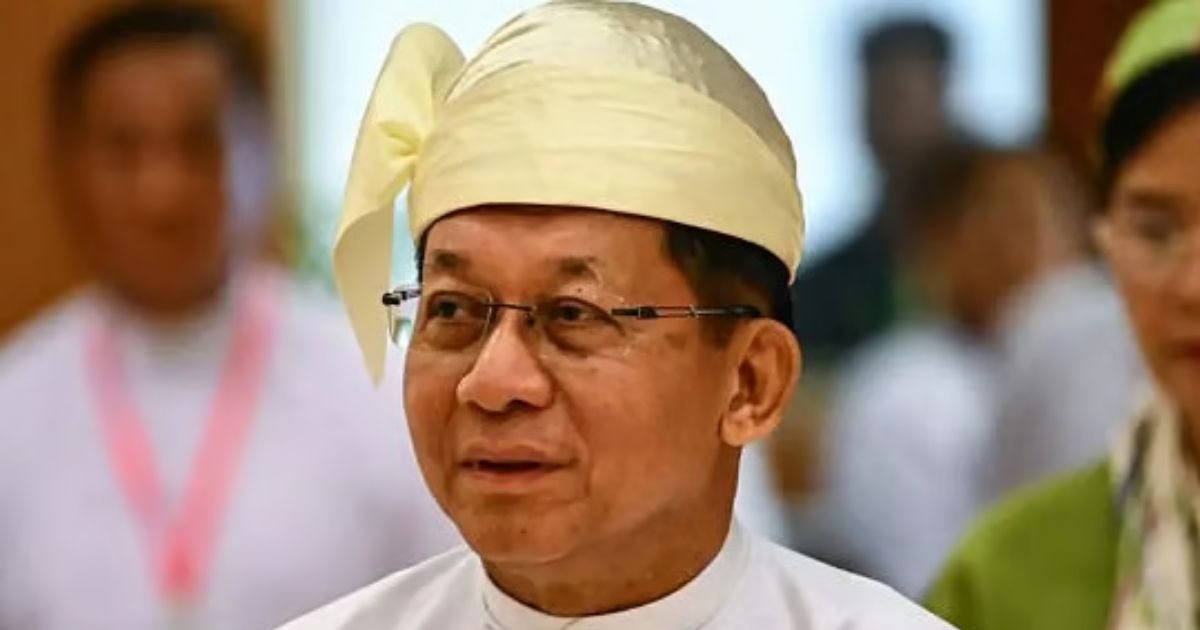 মিয়ানমারে প্রেসিডেন্ট হিসেবে শপথ নিলেন মিন অং হ্লাইং