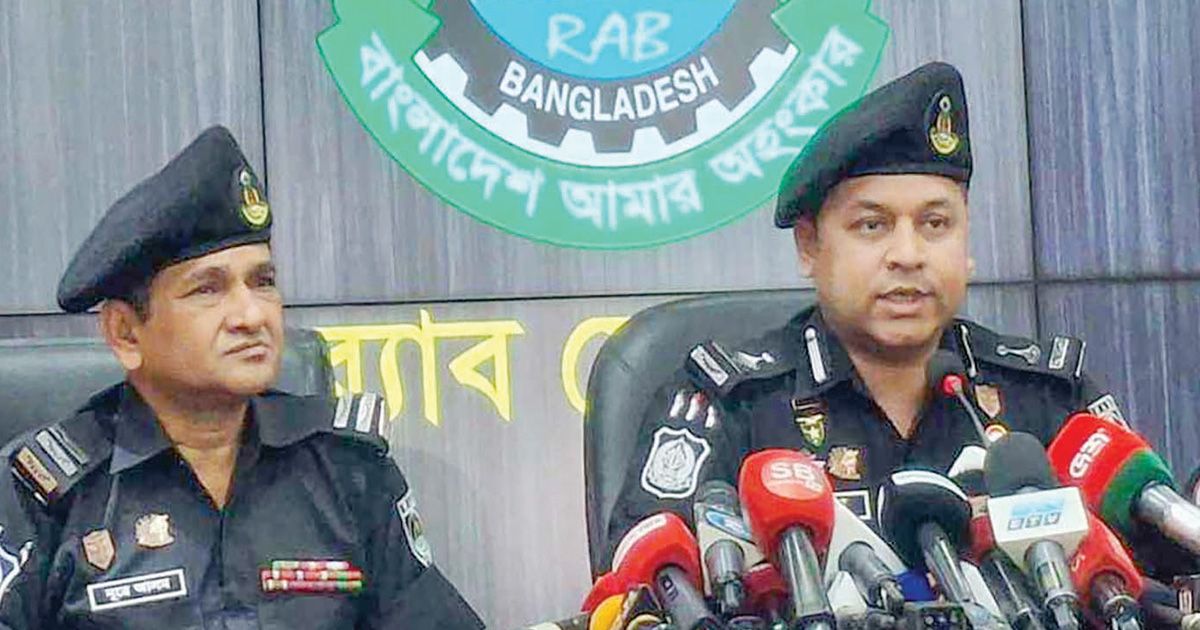 চাঁদাবাজদের তালিকা হচ্ছে: র‍্যাব মিডিয়া উইং