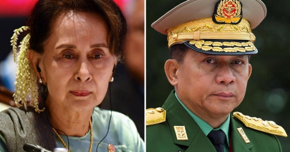 অং সান সু চির সাজা কমালেন প্রেসিডেন্ট মিন অং হ্লাইং